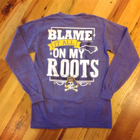 Ube ecu - Sep 30, 2014 - Blame it all on my Roots ECU Pirates... must have this shirt from UBE